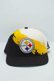 Vintage Pittsburgh Steelers Logo Athletic Splash Paint New With Tag WOOL