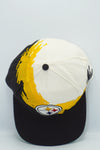 Vintage Pittsburgh Steelers Logo Athletic Splash Paint New With Tag WOOL