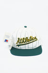 Vintage Oakland Athletics Starter Rare Pinstripe New With Tag