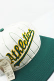 Vintage Oakland Athletics Starter Rare Pinstripe New With Tag