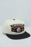 Vintage Pittsburgh Steelers 1995 Afc Champions Super Bowl Xxx New Era Pro New Without Tag WOOL