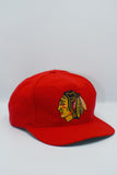 Vintage Chicago Blackhawks Nhl Hockey Red