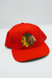 Vintage Chicago Blackhawks Nhl Hockey Red