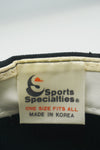 Vintage Sports Specialties San Francisco 49ers Double Line Script Black Dome