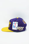 Vintage Los Angeles Lakers RARE AJD Sidesweep New With Tag