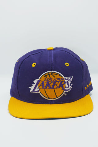 Vintage Los Angeles Lakers AJD Semi Block head