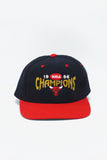 Vintage 1996 Chicago Bulls Champions Hat Headmaster WOOL New without Tag