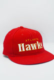 Vintage Atlanta Hawks Starter Spellout 100% Wool