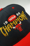 Vintage 1996 Chicago Bulls Champions Hat Headmaster WOOL New without Tag