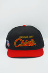 Vintage Kansas City Chiefs Sports Specialties 2Tone Black Dome Script New Without Tag WOOL