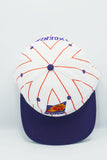 Vintage Logo 7 Phoenix Suns Pinstripe 2 Tone New Without Tag WOOL
