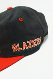 Vintage Portland Blazers AJD SpellOut New Without Tag - WOOL