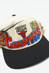 Vintage 1996 NBA Championship Chicago Bulls Snapback Logo Athletic