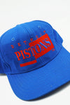 Vintage Detroit Pistons Ajd Signature 2 Tone Blue Red