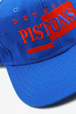 Vintage Detroit Pistons Ajd Signature 2 Tone Blue Red