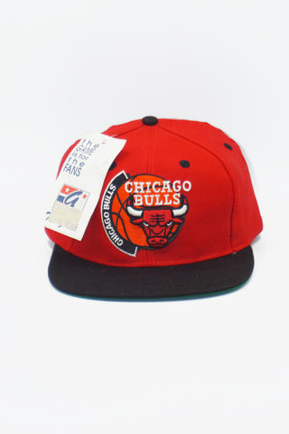Vintage Chicago Bulls Embroidered The Game New With Tag WOOL