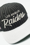 Vintage Los Angeles Raiders Sport Specialties PinStripes Single Line - WOOL