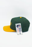 Vintage Oakland Athletics RARE Yellow Stitch Pin Stripe Sports Specialties New With Tag WOOl