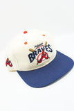 Vintage Atlanta Braves CrossBat #1 Apparel x New Era Collab New Without Tag