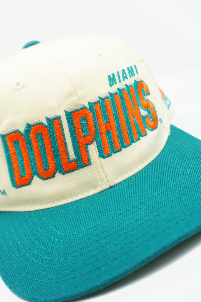 Vintage Miami Dolphins Sports Specialties Shadow SnapBack Hat