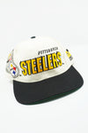 Vintage Pittsburgh Steelers Sports Specialties Pro Line Shadow Taiwan Excellent WOOL