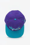 Vintage Charlotte Hornets Youngan Reverse Check New Without Tag