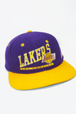 Vintage Los Angeles Lakers AJD Over the Feet Spellout - WOOL