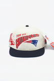 Vintage New England Patriot  Sports Specialties 1996 AFC Champions Shadow - New With Tag - WOOL