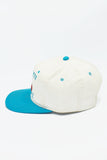 Vintage Charlotte Hornets Youngan Cream Dome 2-Tone New Without Tag