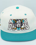 Vintage Rare ANAHEIM MIGHTY DUCKS #1 APPAREL NHL HAT NEW WITHOUT TAG