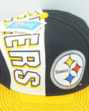 Vintage Pittsburgh Steelers Hat By Drew Pearson Snapback Big Block Letters WOOL NWT