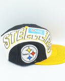 Vintage Pittsburgh Steelers Hat By Drew Pearson Snapback Big Block Letters WOOL NWT