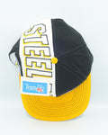 Vintage Pittsburgh Steelers Hat By Drew Pearson Snapback Big Block Letters WOOL NWT