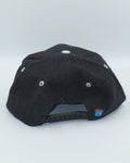 Vintage Los Angeles Raiders Helmet Logo Snapback Wool - Suede Brim Rare