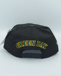 Vintage NFL Green Bay Packers AJD Snapback Hat Block Letters  NWT