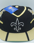 Vintage New Orleans Saints Hat By Eastport Team NFL Fleur De Leaf WOOL  NWT