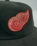 Vintage Detroit Red Wings Fox Sports Detroit Snapback Hat Yupoong NHL