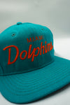 Vintage Miami Dolphins Sports Specialties 6-Holes Single Lines 100% WOOL Excellent