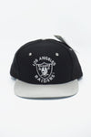 Vintage Los Angeles Raiders AJD 2-tone Black New With Tag WOOL