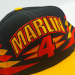 Vintage Sterling Marlin Diamond Cut Snapback Hat Logo Athletic Adult OSFA WOOL New With Tag