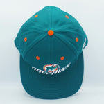 Vintage Miami Dolphins Logo Athletic Snapback Teal Hat NFL Football WOOL New Without Tag