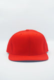Vintage New Era Red Plain Snapback Hat WOOL New Without Tag 80s