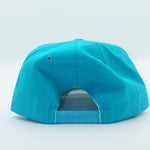 Vintage New Era SkyBlue Plain Snapback Hat WOOL New Without Tag 80s