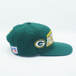 Vintage Green Bay Packers Snapback Hat Sports Specialties Grid Style WOOL