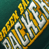 Vintage Green Bay Packers Snapback Hat Sports Specialties Grid Style WOOL