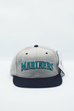 Vintage Seattle Mariners MLB Hat Snapback Drew Pearson Wool NEW WITH TAG