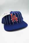 Vintage Los Angeles Dodgers Headmaster Pinstripe New with Tag