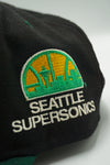 Vintage Seattle Sonics Supersonics AJD 2-Tone WOOL