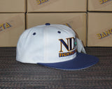 Vintage Notre Dame by #1 Apparel New With Tag WOOL  Grey Under Bill
