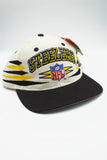 Vintage Pittsburgh Steelers Logo Athletic Diamond Cut New With Tag WOOL